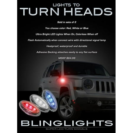 Jeep Patriot Led Side Markers Leds Accent Lights Turnsignal Turn Signal Signaler Lamps Jeep Patriot Led Side Markers Leds Accent Lights Turnsignal Turn Signal Signaler Lamps
