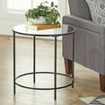 Better Homes & Gardens Nola Side Table, Black Finish