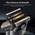 thumbnail image 3 of Afeitadora eléctrica Sonatraxs, afeitadora de láminas y recortadora de barba USB-C, 3 of 8