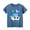 Blue A, variant on FLMEI 1-9T Boys Summer T-Shirt Toddler Kids Short-Sleeved Crewneck Tops Girls Cotton Pullover Tees Shirt