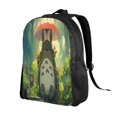 thumbnail image 2 of Totoro Backpack Cute Anime Large Capacity Multifunction Backpacks Lightweight Sports Travel Laptop Bag, 2 of 5