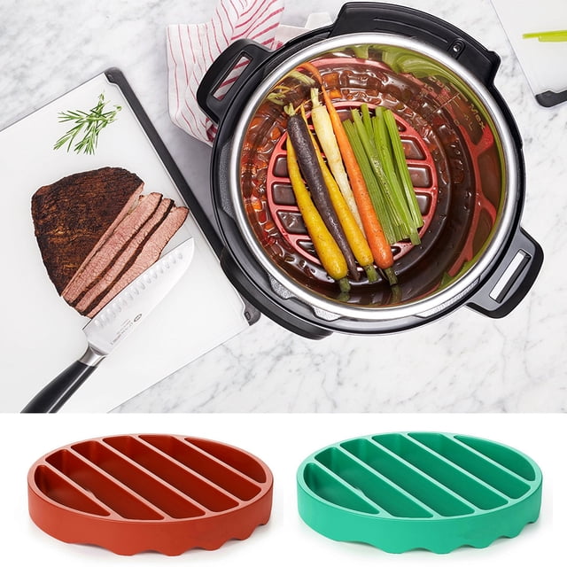 Grille de Cuisson Réutilisable en Silicone Antiadhésif Tapis d'Isolation Rond Durable pour Cuisine Maison