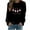 ZH-Black-Christmas Sweatshirt, variant on jsaierl Womens Christmas Sweatshirts Long Sleeve Gnomes Graphic Top Funny Crewneck Sweatshirt Graphic Pullover for Women Fashion 2025