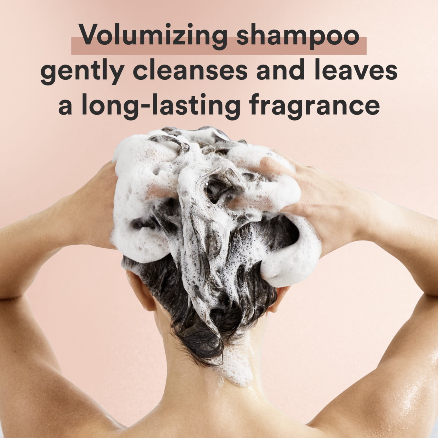 (6 pack) Suave Rose Oil Infusion Volumizing Shampoo for Fine, Flat Hair, 12.6 FL OZ