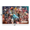 thumbnail image 3 of Avengers: Endgame - Framed Movie Poster (All The Avengers & Thanos) (Size: 36" X 24") (Orbit Blue Aluminum Frame), 3 of 6