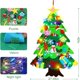 thumbnail image 4 of DIY Felt Christmas Tree Christmas Decoration for Home Navidad Noel 2024 New Year Christmas Ornaments Santa Claus Xmas Kids Gifts, 4 of 5