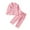 Pink, variant on KYAIGUO Baby Toddler Girls Denim Jacket Jeans Pants Set 2PCS Button down Jeans Coat Outerwear Tops Denim Pants Outfit for 1-6 Years Old