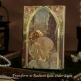 thumbnail image 2 of ipoul Beautiful Notebook, Color Paper, Journal for Women, Hard Cover, 5x7, Small, Mucha Art, 2 of 7
