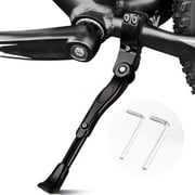 Bicycle Kickstand,Adjustable Aluminum Alloy Bicycle Side Support Bracket Generally22“24”26“27“Mountain Bike/Road