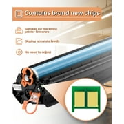 GLOBALVUE C235 C230 Toner Cartridges 4 Pack High Yield (with Chip) Compatible with Xerox C235 C230 C225 for Xerox C235/DNI C230/DNI C225/DNI Color Multifunction Printer