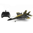 thumbnail image 4 of RC, Avion RC à 2 Canaux, Télécommande, Jouets à Aile Fixe pour Débutants, Enfants Noir, 4 of 9
