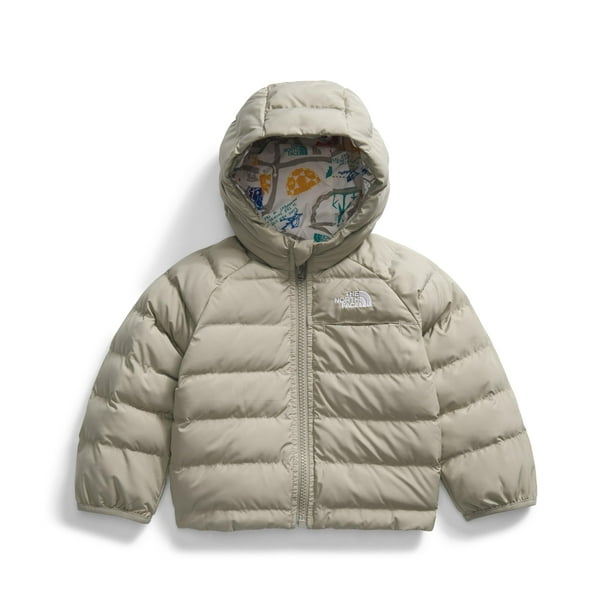 Chaqueta The North Face Baby reversible Perrito Clay Grey 3M