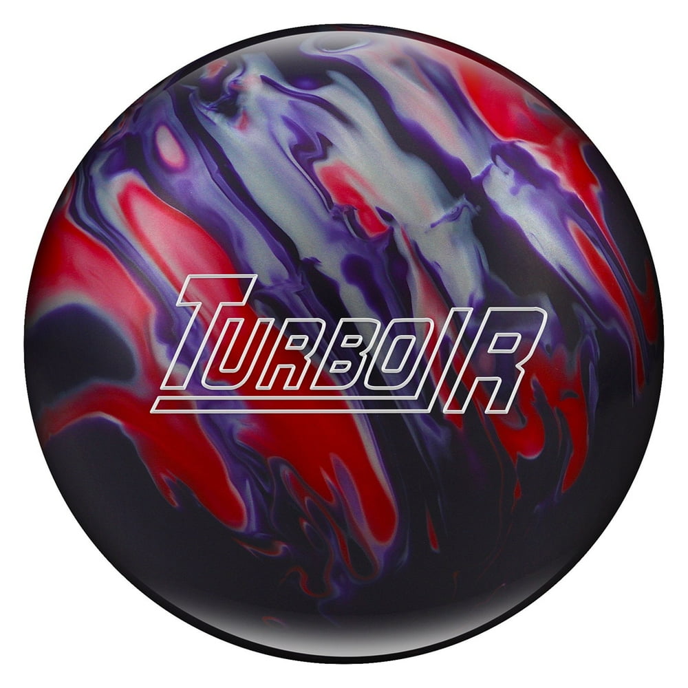 Ebonite Turbo/R Bowling Ball Purple/Red/Silver (13 lbs)