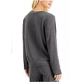 thumbnail image 2 of Alfani Womens Super Soft Modal Long-Sleeve Sleep Top, 2 of 2