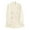 Beige, variant on AherBiu Blazer for Women 2024 Trendy Business Casual Oversized Work Suit Double Breasted Lapel Collar Jacket