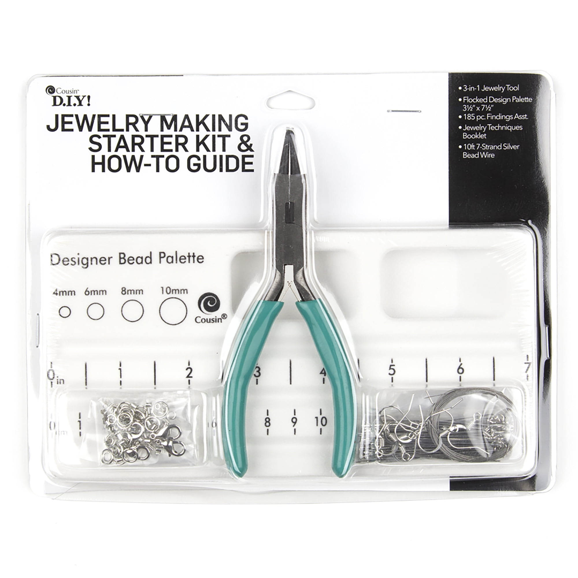 Ultimate Starter Jewellery Making Kit Tools Beads Board Findings Instructions 