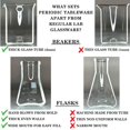 thumbnail image 3 of Periodic Tableware Laboratory Beaker Shot Glasses, 3 of 5