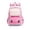 Pink, variant on WAYUTE Backpack for Kids Color Block Back to School Backpack Lightweight Breathable Padded Straps Large Capacity Elementary Bookbag Casual Outdoor Travel