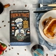 thumbnail image 6 of Bones Coffee Company French Toast Whole Coffee Beans Sweet & Buttery Flavor, Low Acid Flavored Coffee, Made with Arabica Coffee Beans, Medium Roast Gourmet Coffee, Coffee Lover Gift Ideas (12 oz), 6 of 7