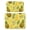 White-476, variant on Yellow Pineapple Dish Drying Mat, Tropical Hawaiian Fruit Summer Exotic Absorbent Kitchen Mat
