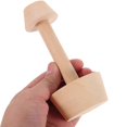 thumbnail image 4 of Khaki Wooden Tart Tamper for Home Use Egg Tart Mold, 4 of 4