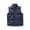Blue, variant on Men's Utility Vest Stand Collar Multi-Pocket Slim Fit Lightweight Breathable Outdoor Sports Photography Travel Vest