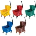 thumbnail image 4 of Carlisle 3690804 Commercial Mop Bucket With Side Press Wringer, 26 Quart Capacity, 4 of 5