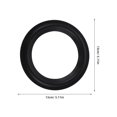 thumbnail image 2 of GAXIRE 5Pcs Replacement Speaker Rings for High-fidelity Audio in Black Rubber, 2 of 6