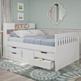 thumbnail image 2 of CorLiving Madison Full/Double Captain's Bed, 2 of 4