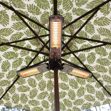 Fire Sense Umbrella Halogen Patio Heater Walmart Com