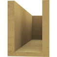 thumbnail image 4 of Ekena Millwork 6"W x 8"H x 24"L Block Woodgrain TimberThane Rafter Tail, Primed Tan, 4 of 6