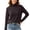 Coffee, variant on Turtleneck Tops for Women Long Sleeve Casual Loose Solid Color Fall Winter Pullover Undershirts(Medium,Yellow)
