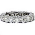 thumbnail image 1 of 5ct Prong Diamond Eternity Ring 14K White Gold, 1 of 4