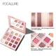 thumbnail image 1 of Paleta de sombras de ojos HUOGUO Sunrise 16 colores con purpurina mate, 1 of 5