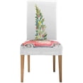 thumbnail image 2 of FMSHPON Watercolor Christmas Car Stretch Chair Cover Protector Seat Slipcover for Dining Room Hotel Wedding Party Set of 4, 2 of 6
