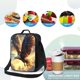 thumbnail image 4 of Fotbe Golden Sky Bald Eagle Lonchera Bolsa de Almuerzo para Hombres y Mujeres, Lonchera de Gran Capacidad, Bolsa de Almuerzo Reutilizable, Bolsa Térmica Aislante, 4 of 7