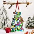 thumbnail image 6 of Fuzoiu Colorful Tie Dye Stained Glass Print Christmas Gift Bag,Burlap Gift Bag with Drawstring Closure & Hang Tag,Perfect for Holidays, Birthdays, and Special Occasions-Small, 6 of 7