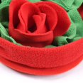 thumbnail image 5 of dnusflzt Pet Snuffle Mat,Rose Flower Shape Dogs Treat Slow Feeding Mat Portable Interactive Dog Puzzle Toys for Sniffing Dog Mental Stimulation Toys, 5 of 5