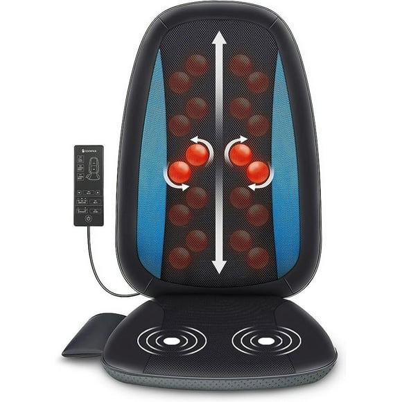 Comfier Back Massager with heat Shiatsu Massage Seat Cushion Electric Massage Chair Pad for Home or Office Use
