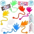 thumbnail image 4 of Joyfy 28 Packs Sticky Hands with Valentines Cards for Kids Party Favors,Sticky Toys Classroom Valentine Exchange Gifts, 4 of 8
