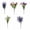 B, variant on 18.5 Inch Realistic Artificial Potted Plant, Lifelike Indoor and Outdoor Decorative Greenery for Living Room and Office, Low Maintenance Home Decor Gift