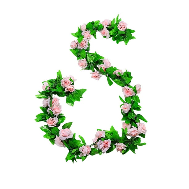 Decoraciones de Primavera para el Hogar Primavera Y Verano Flor Guirnaldas, Flores Artificiales, Guirnaldas de Flores Silvestres, Arcos de Boda Interiores Y Exteriores, Decoraciones de Porche Y Escale