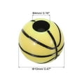 thumbnail image 2 of Uxcell Sport Ball Beads Opaque Acrylic Sports Beads Basketball Beads Spacer Loose Beads Craft for DIY Necklace Bracelet 60 Pcs Yellow, 2 of 7