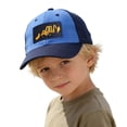 thumbnail image 3 of HNMKIU Washed Kids Baseball Cap With Excavator Design Soft Adjustable Toddler Hat For Boys And Girls Blue,2-8 Years, 3 of 5