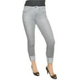 thumbnail image 2 of Joe's Jeans Flawless 4" Cuff Crop Mid Rise Stretch Denim Pants, Lacey (28), 2 of 3