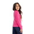 thumbnail image 2 of U.S. Polo Assn. Girls Long Sleeve Collared Top, Sizes 4-18, 2 of 5