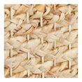 thumbnail image 4 of mDesign Hyacinth Braided Woven Pantry Bin Basket, Handles, 6 Pack, Natural/Tan, 4 of 8