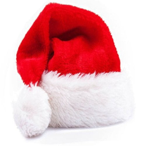 Christmas Santa Hat Blue And White Cap For Santa Claus Costume Decorations Hot 