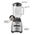 thumbnail image 3 of Licuadora Black & Decker CrushMaster PRO 10 Velocidades Silver, 3 of 4