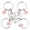 A, variant on Matching Heart Keychain Birthday Gifts for Mom from Daughter – Mom Big Sister Little Brother & Big Bro Little Sis Jewelry for Son and Daughter – Birthday, Anniversary, Christmas Gifts